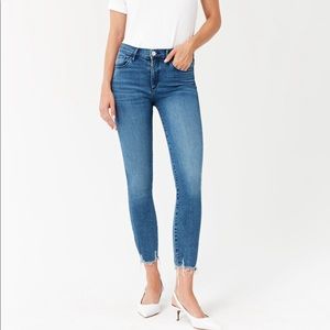 3x1 mid rise skinny crop, NWT